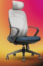 NEW Arrival Fashionable  HIGH  back Gray  mesh chair