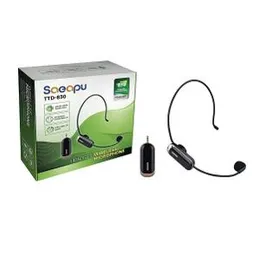 Saeapu TTD-830 Wireless Headset Microphone Mini Mic