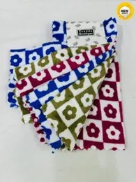 New Face Towel â Ultra-Soft Cotton Blend | Multi-Color Checkered | Multi-Pack Options