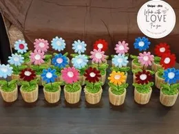 sunflower vase pipe cleaner