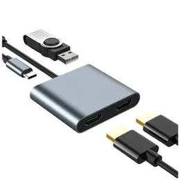 Type-C To HDTV 4 In 1 Adapter