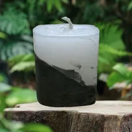 Cement with candle, Modern home decor