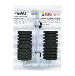 XINYOU XY-002 Aquarium Double Sponge Water Aquarium Filter for Aquarium Fish Tank Sponge Filter