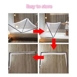 Foldable Bottomless Mosquito Net | Portable Travel Mosquito Net for Sleeping | Lightweight & Easy Setup Bed Canopy | Breathable Mosquito Protection fo