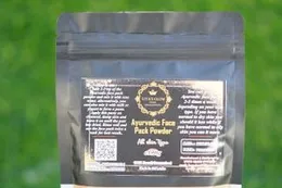 LIYA'S GLOW Ayurvedic Face Pack Powder 100g For All Skin Type