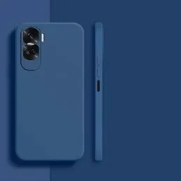 HONOR 90 LITE Soft matte liquid silicone Case Back Cover for honor 90 lite - Blue