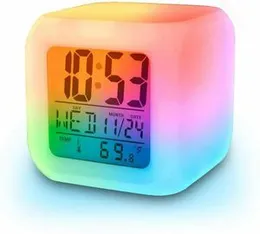 COLOR CHANGE DIGITAL ALARM CLOCK