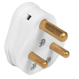 3 Pin Round Pin Plug Top 5A
