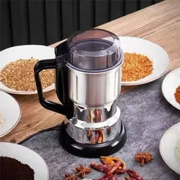 Stainless Electric Grinder Electric Fast Grinding Multifunction Smash Machine Rice Beans Home Blender 300W
