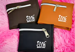 Menâs Genuine Leather Zip Wallet & Card Holder