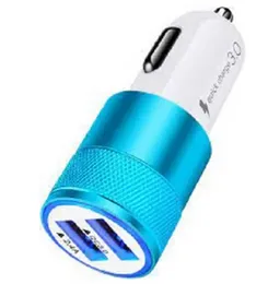 Dual Port USB Car Charger | 2.1A and 1A Vehicle Charging Kit for Smartphones