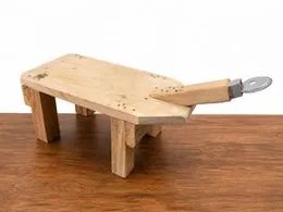 Sri Lankan coconut scraper