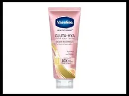 Vaseline Bright Gluta Hya Serum Burst Lotion â Flawless Glow & Dewy Radiance, 300ml