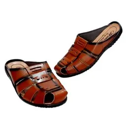 Men covered Half sandals