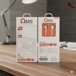 Î©MS OM 552 Original Premium Quality Stereo Earphone with Mic