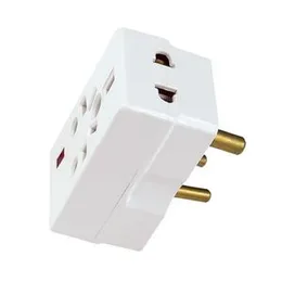 5A multi socket with fuse.