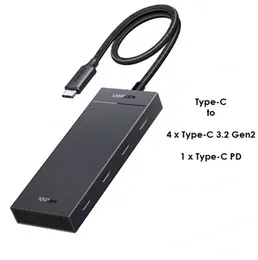 UGREEN 5-in-1 Type-c to 4 x Type-C 3.2 Gen2 speed up to 10Gpbs With PD Hub â CM806 - 55334