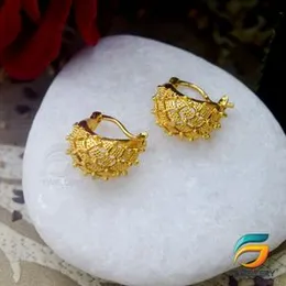 Gold Plated Gypsy Earring Stylish Beautiful for women and Girls Drop Earring Without Stone.