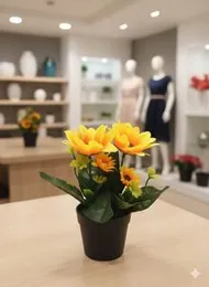 Plastic Flower Vase