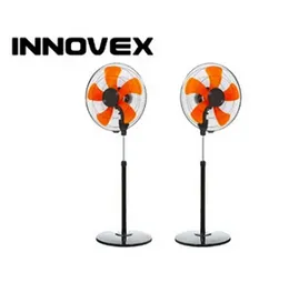 Innovex Heavy Duty Stand Fan 18 Inch ISF012 105W 5 Blades 3 Speed Control Ball Bearing Copper Motor 1 Year Warranty