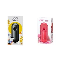 Godrej aer Smart Matic Kit - BLUETOOTH ENABLED Automatic Air Freshener | Alive (225ml) & Godrej aer Matic, Automatic Air Freshener Kit with Flexi