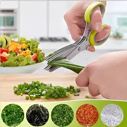Multi-Functional Stainless Steel Kitchen Scissors â 3/5 Layer