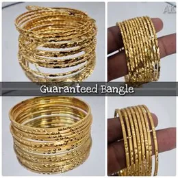 Gold Plated Bangle â Guaranteed Finish | Elegant Design | 1 Pair | Sizes 2.4 & 2.6