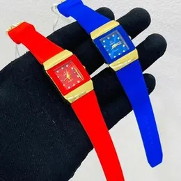 Orix Rubber Strap Watch For Ladies (Blue)