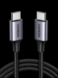 UGREEN 2 Meter Type-C to Type-C 60W Nylon Braided Cable - 50152