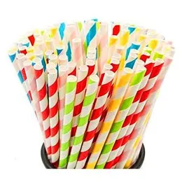 Paper Straw 25 Pieces Design Packet Birthday Party Decoration