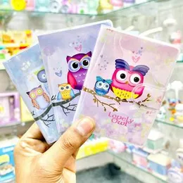 Cute Lovely Owl Pocket Diary Notebook