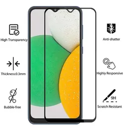 9H Full Glue Full Cover Tempered Glass for Samsung Galaxy A03