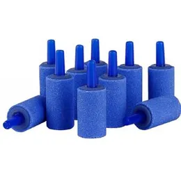 Aquarium Fish Tank Air Stone Cylinder (1 inch) Bubble Diffuser Aquarium Air Stones Oxygen Stone Air Bubble Airstone