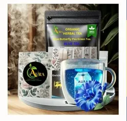Aura Blue Butterfly Pea Green Tea (10Bags)