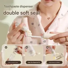 portable travelling 2 in 1 tooth brush set