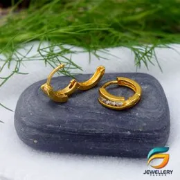 Gold Plated Gypsy Earring Stylish Beautiful With Stone for women and Girls Drop Earring Love Birthday Gift.