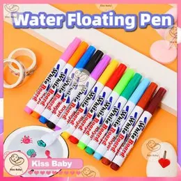 12PCS Magical Water Painting Color Pen With Ceramic Spoon, Magical Floating Ink Pens Dry Erase Art art supplies