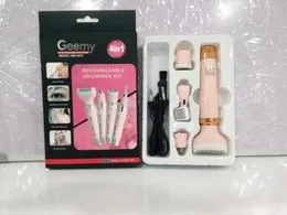 Geemy 3074 ( 4 in 1 ) Recharge Ladies Grommer Kit Trimmers