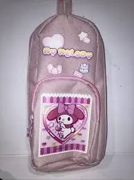 KawaiiPopâ¢ Large Capacity Korean Pencil Pouch, Large Capacity Schoolbag Type Pen Case Pencil Bags Korean Kawaii Canvas Pencil Case For Kids Children