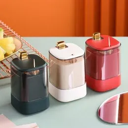 Toothpick Storage Box Mini High Capacity Dust-proof Food Grade PP Luxury Automatic Pop-up Home Supplies