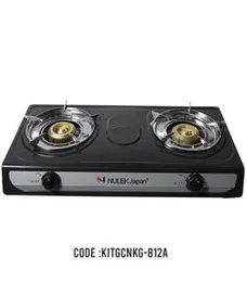 SS 2 BURNER GAS STOVE NULEK JAPAN NLG-812A