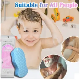 Baby Painless Bath Sponge - Super Soft Exfoliating Bath Sponge Ultra Soft Reusable Bath Sponge Spa Exfoliator Dead Skin Bath Sponge for Adults Kids Pr