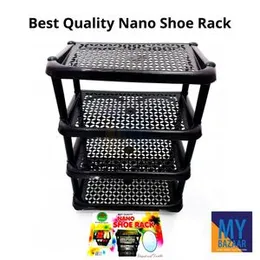 Shoe Racks Plastic 4 Tier Nano.