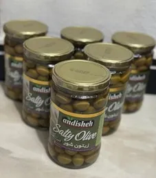Andisheh Salty Olive | Premium Shiraz Green Olives