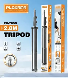 Plokama PK-280D Tripod â 2.8m Professional Camera and Mobile Stand