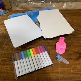 12 Colour Magic Blow Pen