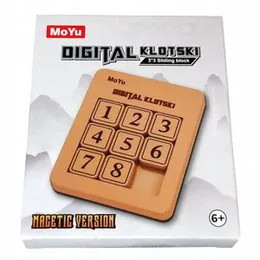 MoYu 3x3 Digital Klotski - Magnetic Number Slide Puzzle