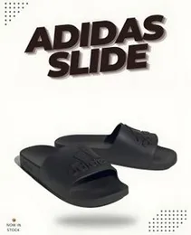 Adidas Black Slide
