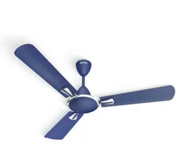 Havells Celia Decorative Ceiling Fan 1400mm Grey Blue - 75W 290 RPM Stylish 3-Blade Design 2 Year Warranty