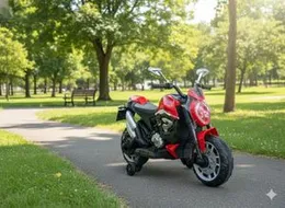 Kids Rechargeable Ride-On Electric Motor Bike NA-6615